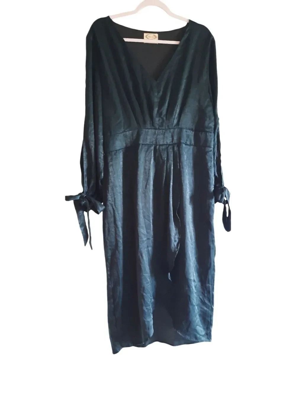 Joyfolie Satin Dress with Mia Joy Label